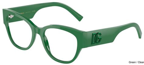 Dolce & Gabbana™ DG3377 3311 53 Green Eyeglasses